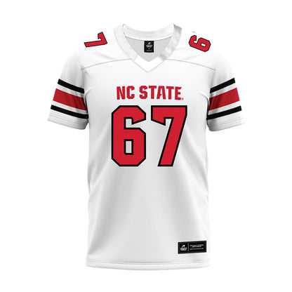 NC State - NCAA Football : Henri Paris - White Premium Football Jersey-0