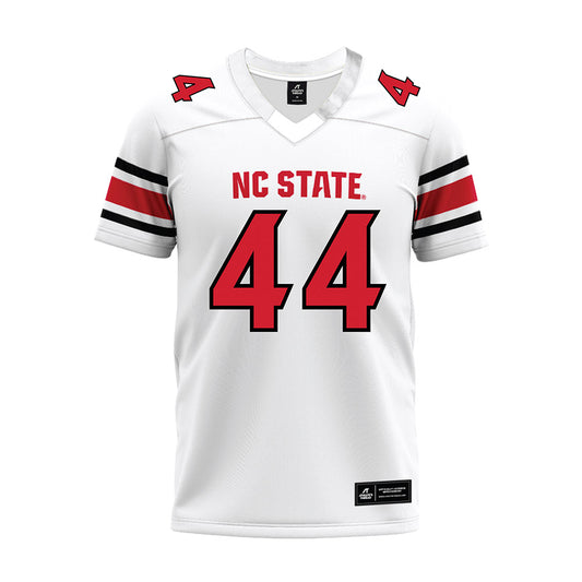 NC State - NCAA Football : Jordan Moreta - White Premium Football Jersey-0