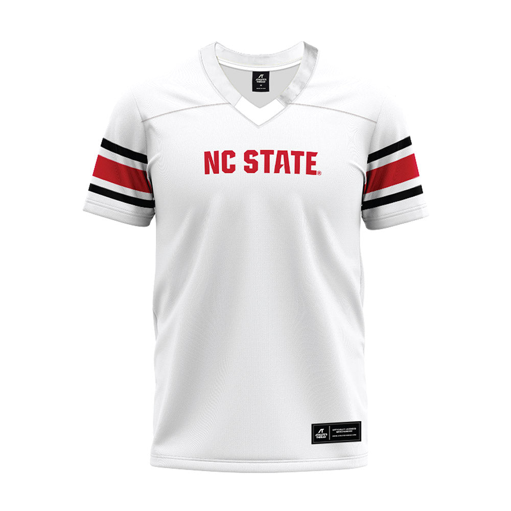 NC State - NCAA Football : Daniel Cruz - White Premium Football Jersey-0