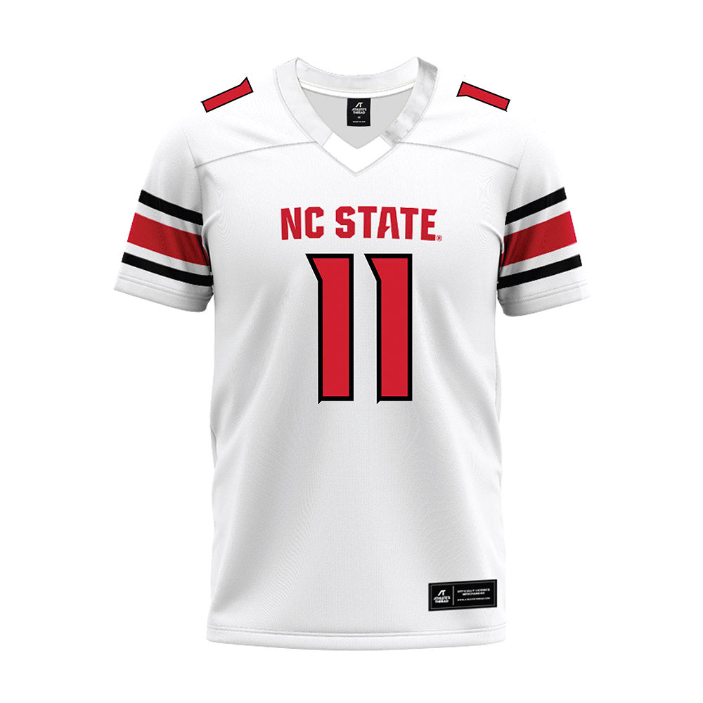 NC State - NCAA Football : CJ Bailey - White Premium Football Jersey-0