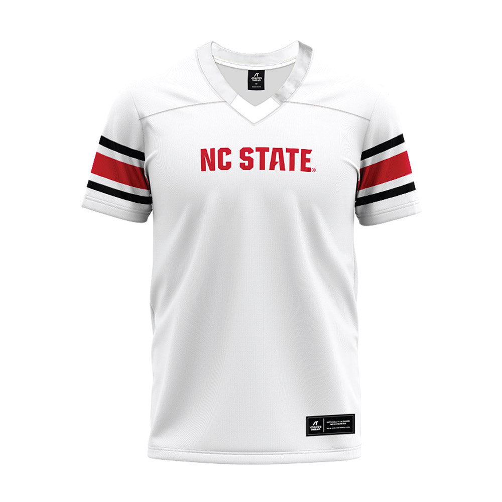NC State - NCAA Football : Victor Snow - White Premium Football Jersey-0