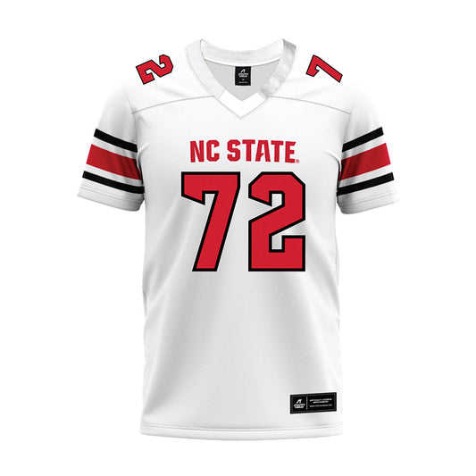 NC State - NCAA Football : Isaac Sowells - White Premium Football Jersey-0