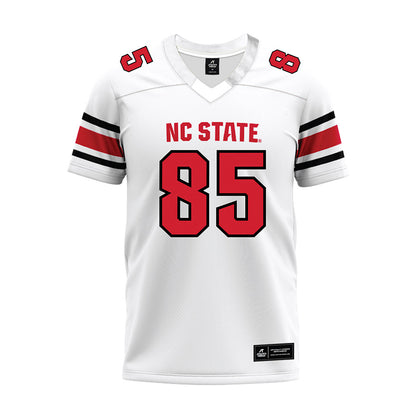 NC State - NCAA Football : Tyreek Copper - White Premium Football Jersey-0