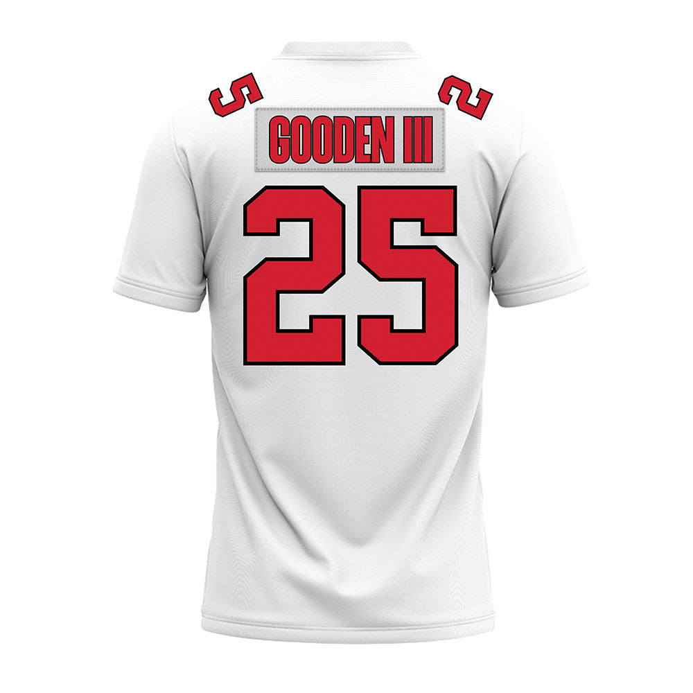 Illinois State - NCAA Football : Albert Gooden III - White Premium Football Jersey-1