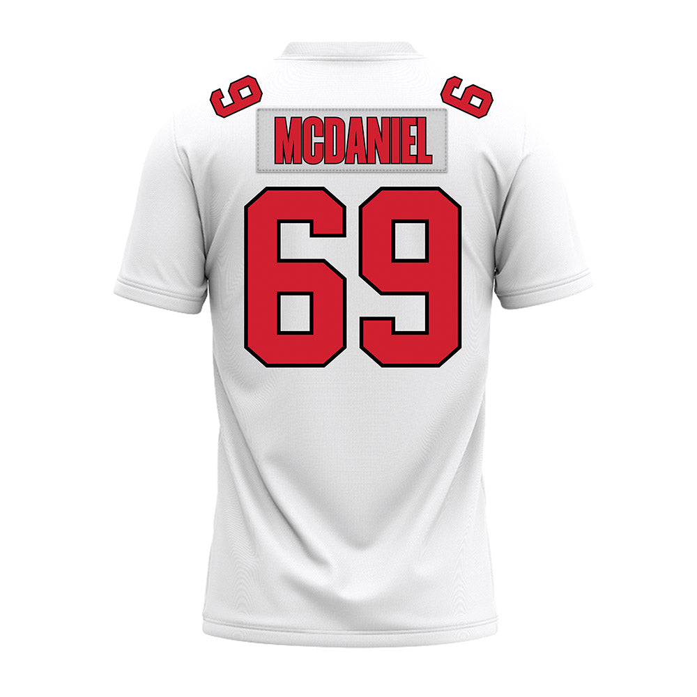 Illinois State - NCAA Football : Mezziahs McDaniel - White Premium Football Jersey-1