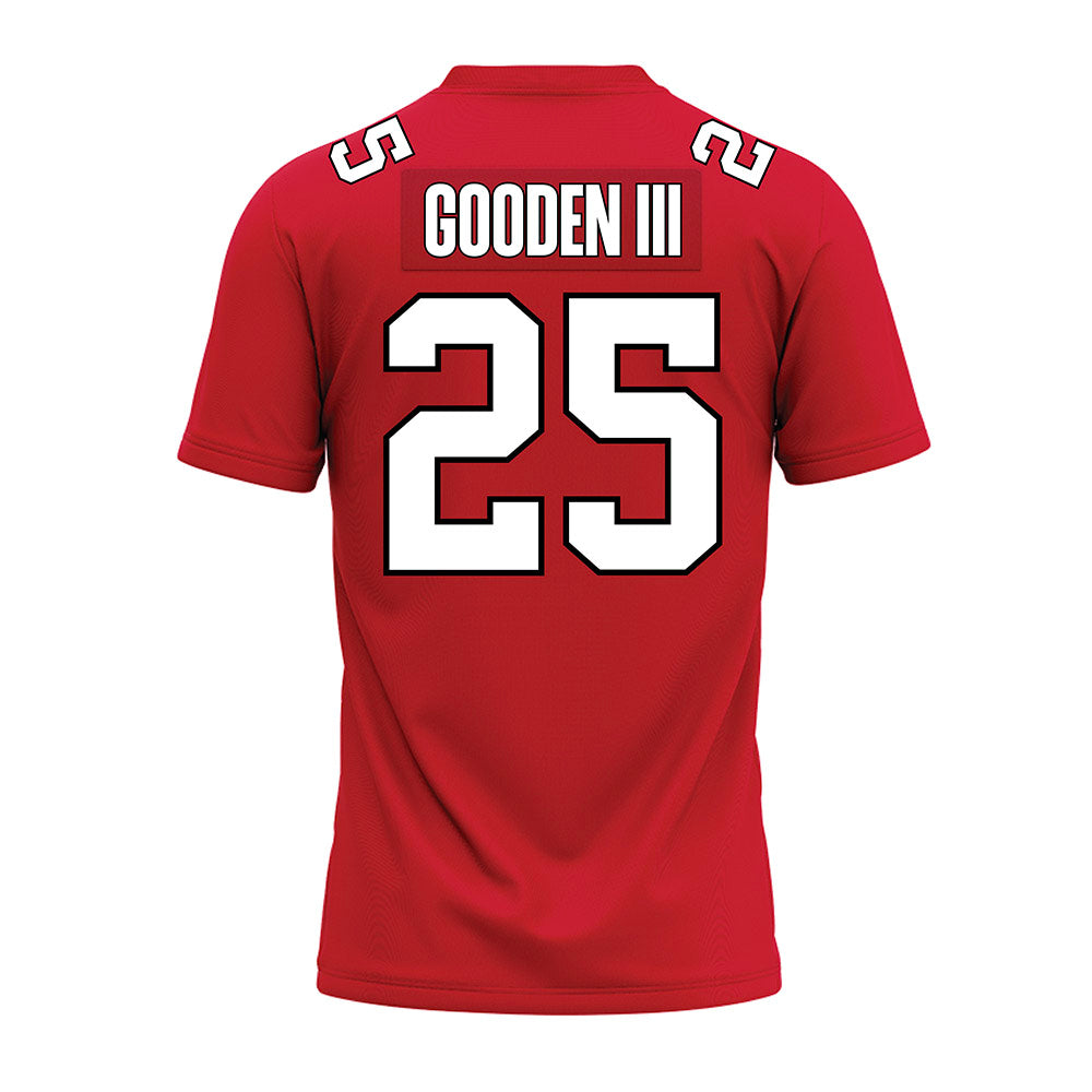 Illinois State - NCAA Football : Albert Gooden III - Red Premium Football Jersey-1