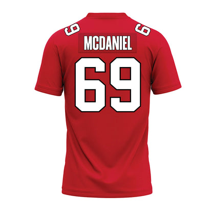 Illinois State - NCAA Football : Mezziahs McDaniel - Red Premium Football Jersey-1
