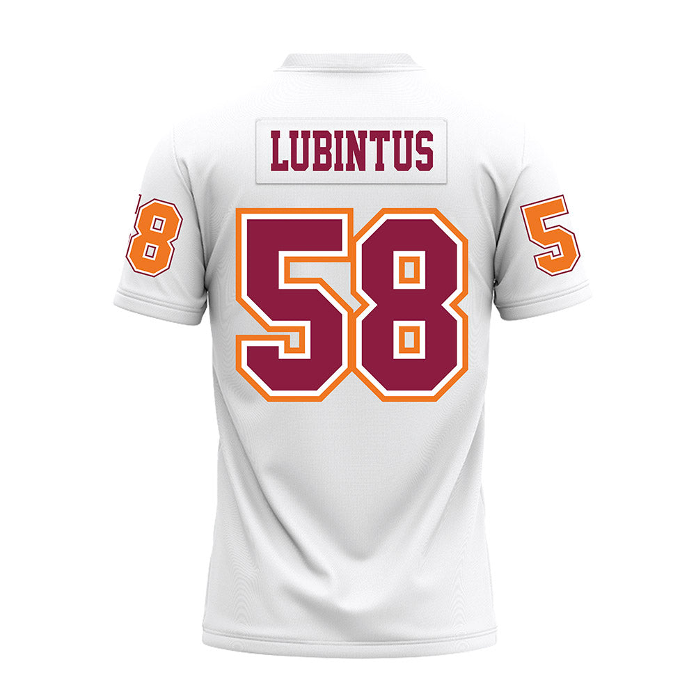 Virginia Tech - NCAA Football : Rose Lubintus - White Premium Football Jersey-1