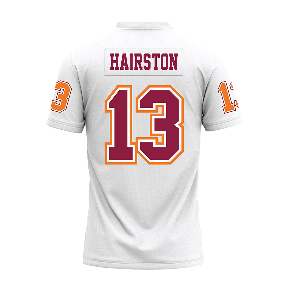 Virginia Tech - NCAA Football : Ja'Ricous Hairston - White Premium Football Jersey-1