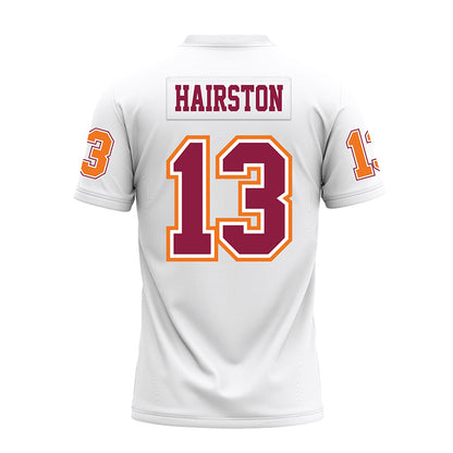 Virginia Tech - NCAA Football : Ja'Ricous Hairston - White Premium Football Jersey-1