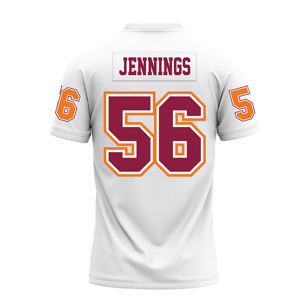 Virginia Tech - NCAA Football : Daniel Jennings - White Premium Football Jersey-1