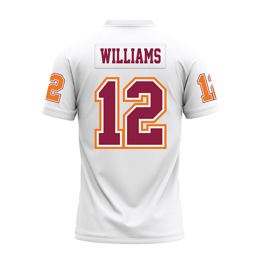 Virginia Tech - NCAA Football : Gabe Williams - White Premium Football Jersey-1