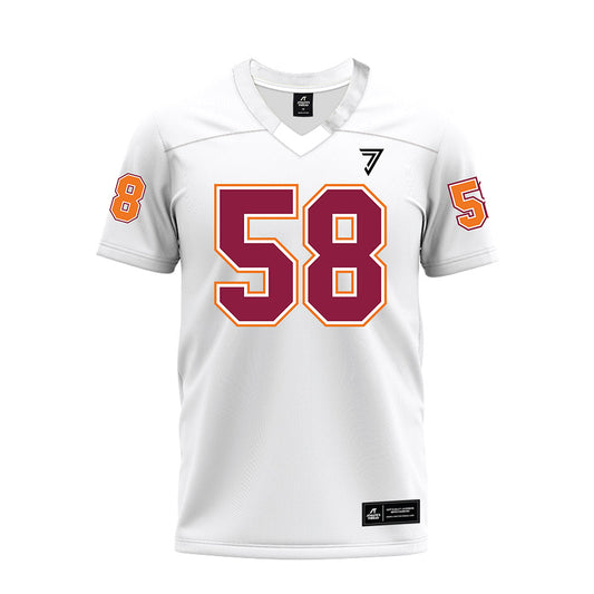 Virginia Tech - NCAA Football : Rose Lubintus - White Premium Football Jersey-0