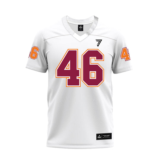 Virginia Tech - NCAA Football : Darius Taylor - White Premium Football Jersey-0