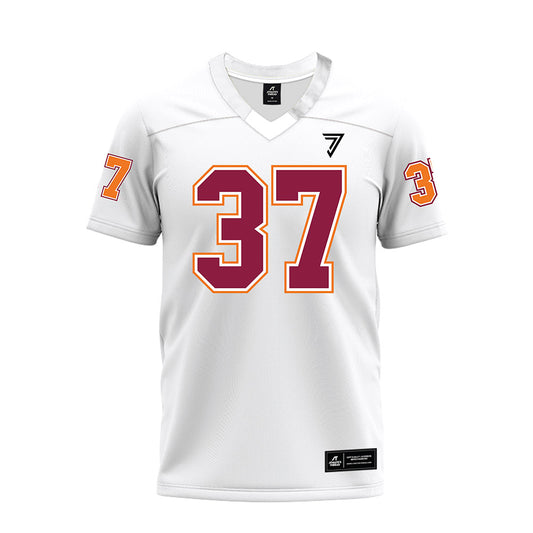 Virginia Tech - NCAA Football : Mylachi Williams - White Premium Football Jersey-0
