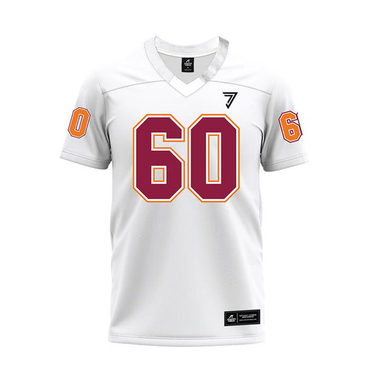 Virginia Tech - NCAA Football : Maddox Cochrane - White Premium Football Jersey-0