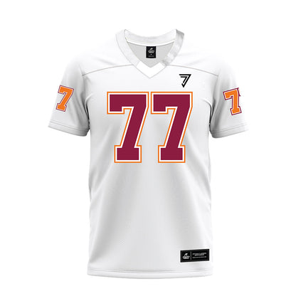 Virginia Tech - NCAA Football : Brody Meadows - White Premium Football Jersey-0