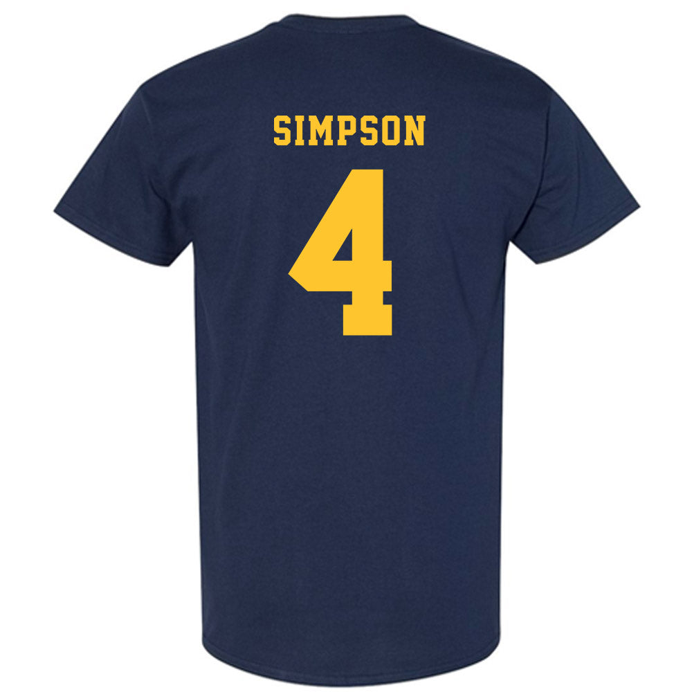 ETAMU - NCAA Football : Micah Simpson - Classic Shersey T-Shirt-1