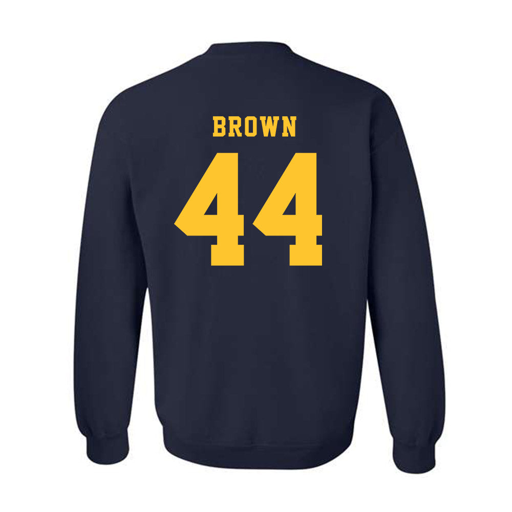 ETAMU - NCAA Football : Erron Brown - Classic Shersey Crewneck Sweatshirt-1