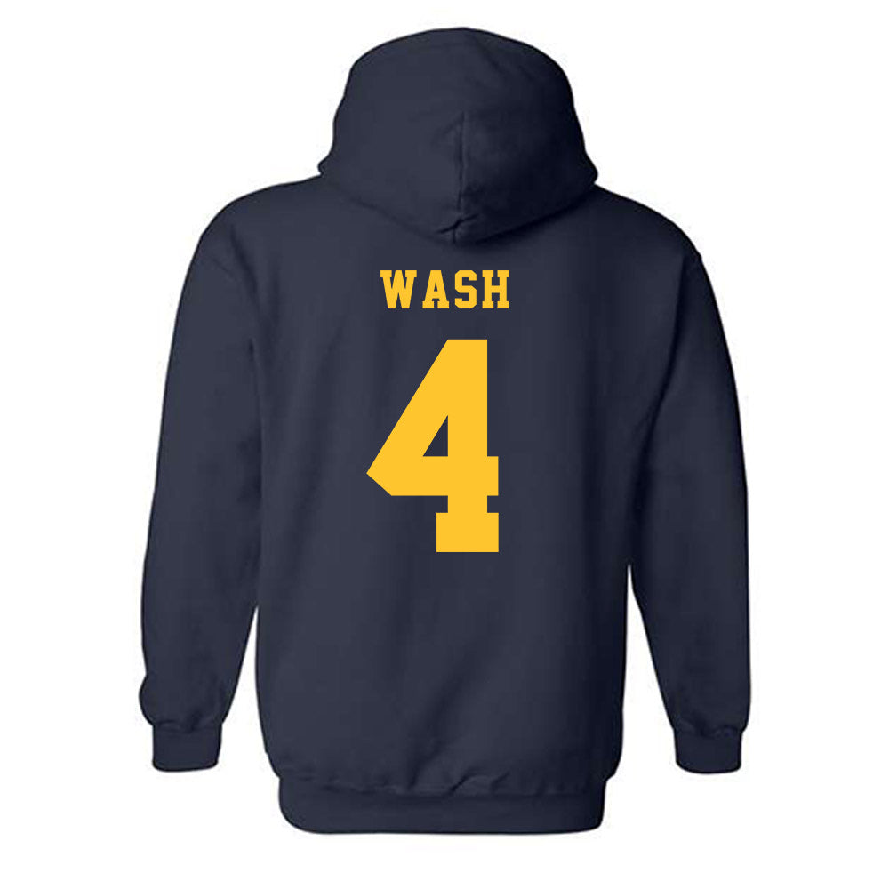 ETAMU - NCAA Football : Jojo Wash - Classic Shersey Hooded Sweatshirt-1