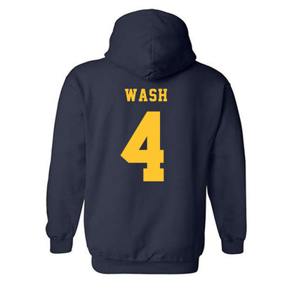 ETAMU - NCAA Football : Jojo Wash - Classic Shersey Hooded Sweatshirt-1