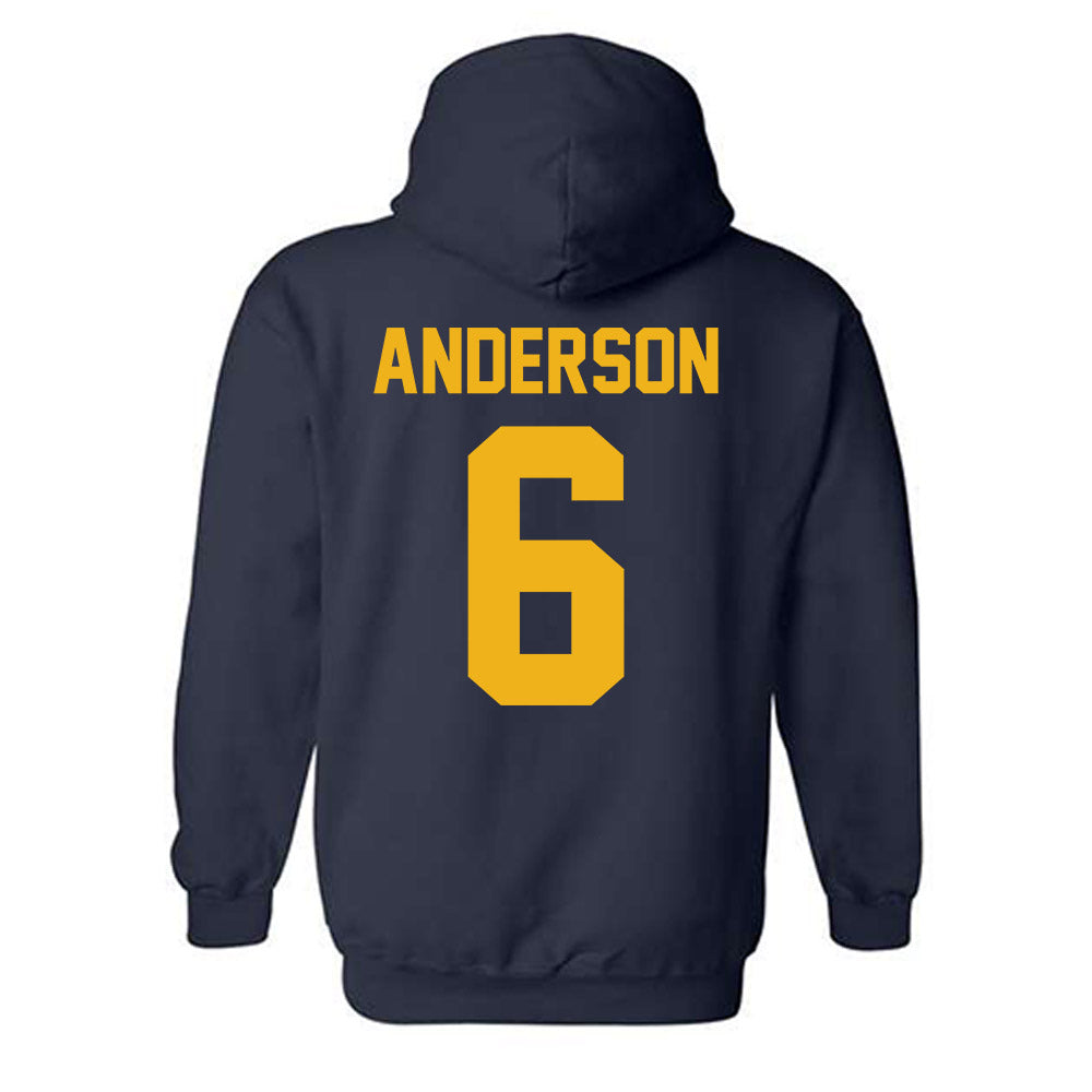 Texas A&M Commerce - NCAA Football : Kyree Anderson - Classic Shersey Hooded Sweatshirt-1