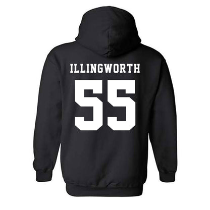 ETAMU - NCAA Football : Braden Illingworth - Classic Shersey Hooded Sweatshirt-1