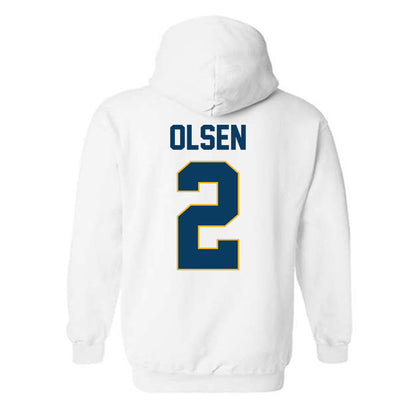 Texas A&M Commerce - NCAA Softball : Emma Olsen - Classic Shersey Hooded Sweatshirt-1