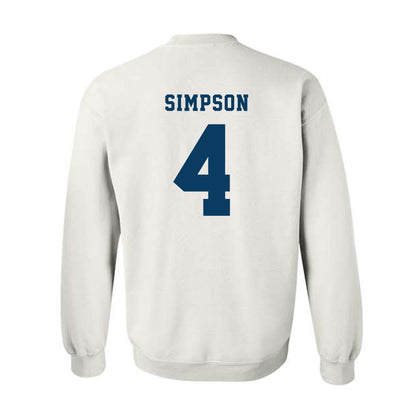 ETAMU - NCAA Football : Micah Simpson - Classic Shersey Crewneck Sweatshirt-1