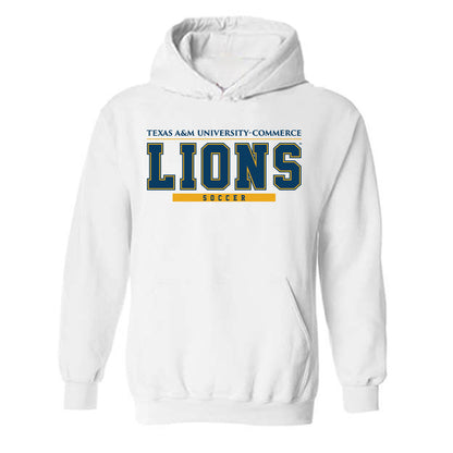 Texas A&M Commerce - NCAA Women's Soccer : Elaina Flores - Classic Shersey Hooded Sweatshirt-0