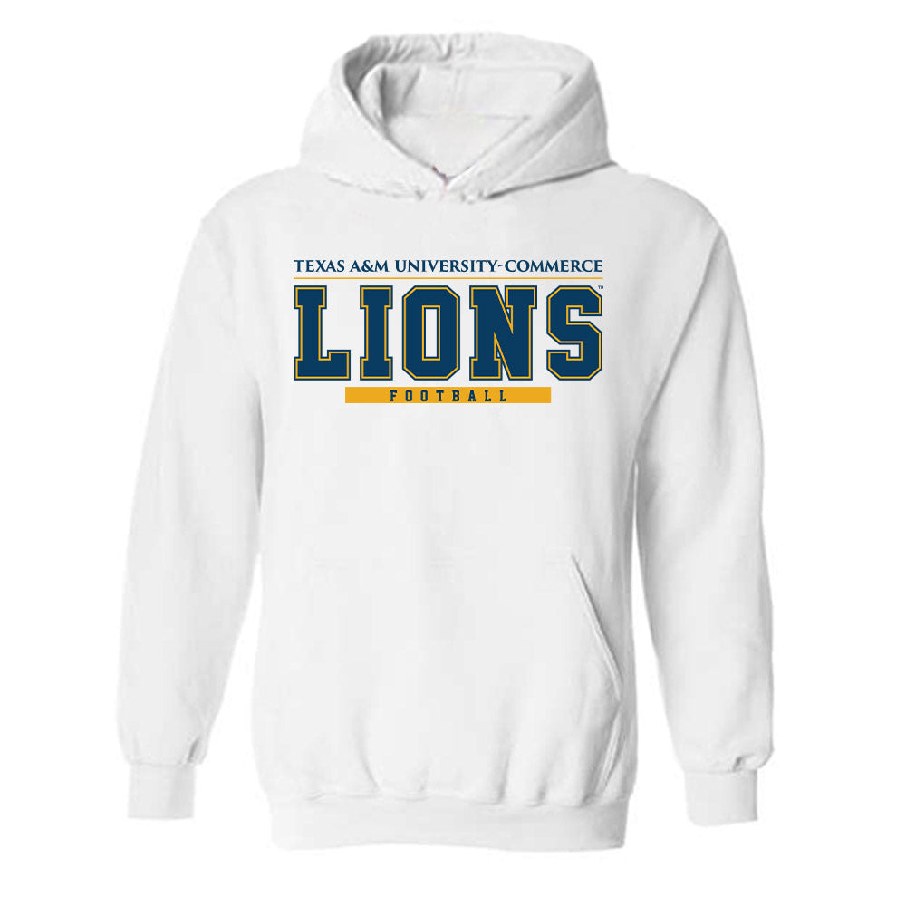 Texas A&M Commerce - NCAA Football : Tramar Gilbert - Classic Shersey Hooded Sweatshirt-0