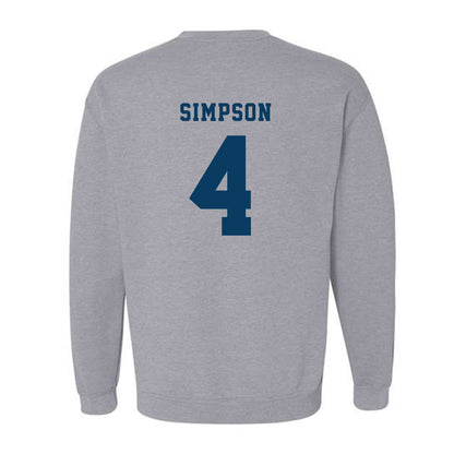 ETAMU - NCAA Football : Micah Simpson - Classic Shersey Crewneck Sweatshirt-1