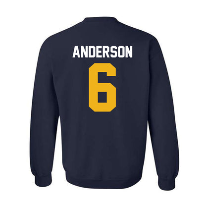 Texas A&M Commerce - NCAA Football : Kyree Anderson - Classic Fashion Shersey Crewneck Sweatshirt-1