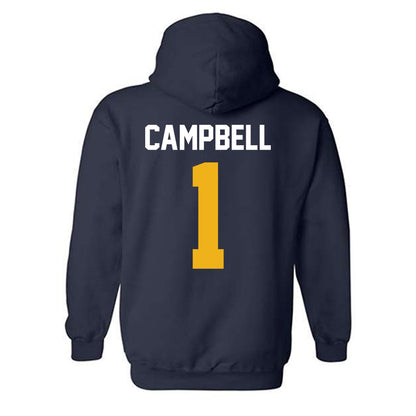 Texas A&M Commerce - NCAA Women's Volleyball : Gracie Campbell - Classic Fashion Shersey Hooded Sweatshirt-1