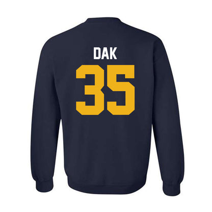 Texas A&M Commerce - NCAA Women's Basketball : Nyaluak Dak - Classic Fashion Shersey Crewneck Sweatshirt-1