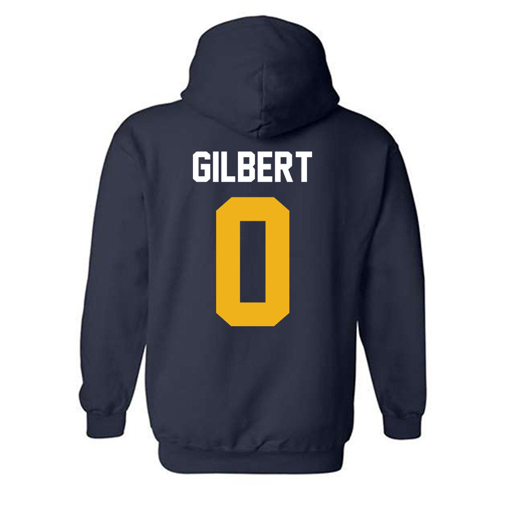Texas A&M Commerce - NCAA Football : Tramar Gilbert - Classic Fashion Shersey Hooded Sweatshirt-1