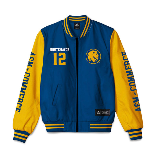 ETAMU - NCAA Softball : Hailey Montemayor - Bomber Jacket