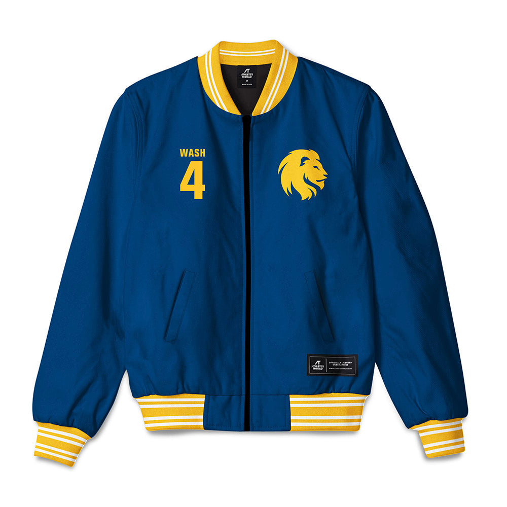 ETAMU - NCAA Football : Jojo Wash - Bomber Jacket-0