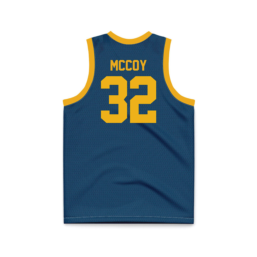 ETAMU - NCAA Women's Basketball : Terrayah McCoy - Navy Basketball Jersey-1