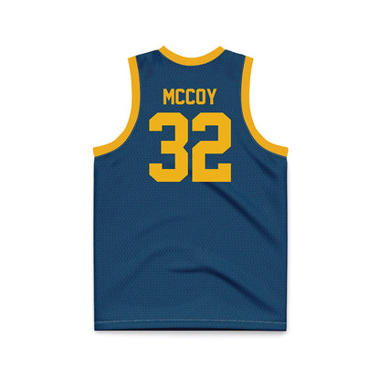 ETAMU - NCAA Women's Basketball : Terrayah McCoy - Navy Basketball Jersey-1
