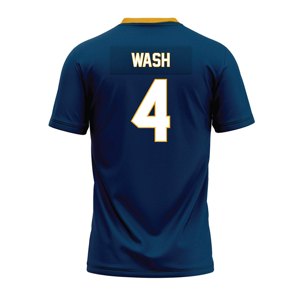 ETAMU - NCAA Football : Jojo Wash - Navy Premium Football Jersey-1