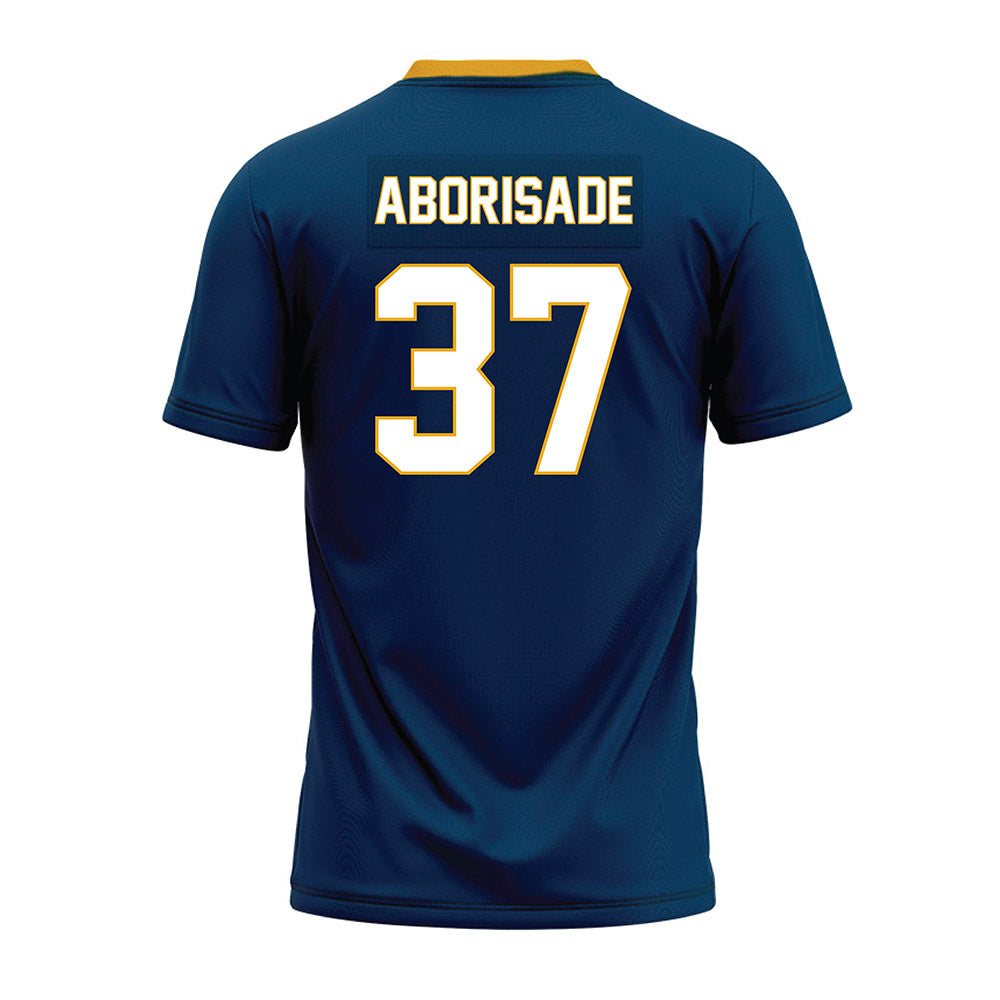 ETAMU - NCAA Football : David Aborisade - Navy Premium Football Jersey-1