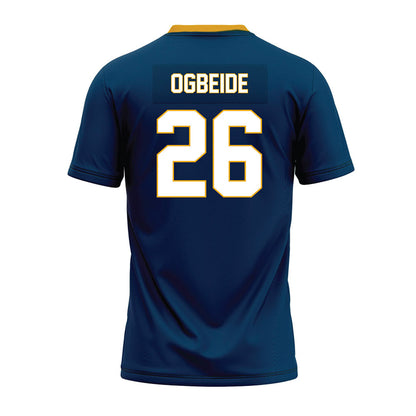 ETAMU - NCAA Football : David Ogbeide - Navy Premium Football Jersey-1