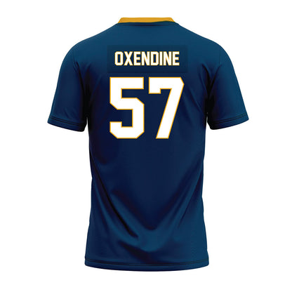 ETAMU - NCAA Football : Drewvon Oxendine - Navy Premium Football Jersey-1