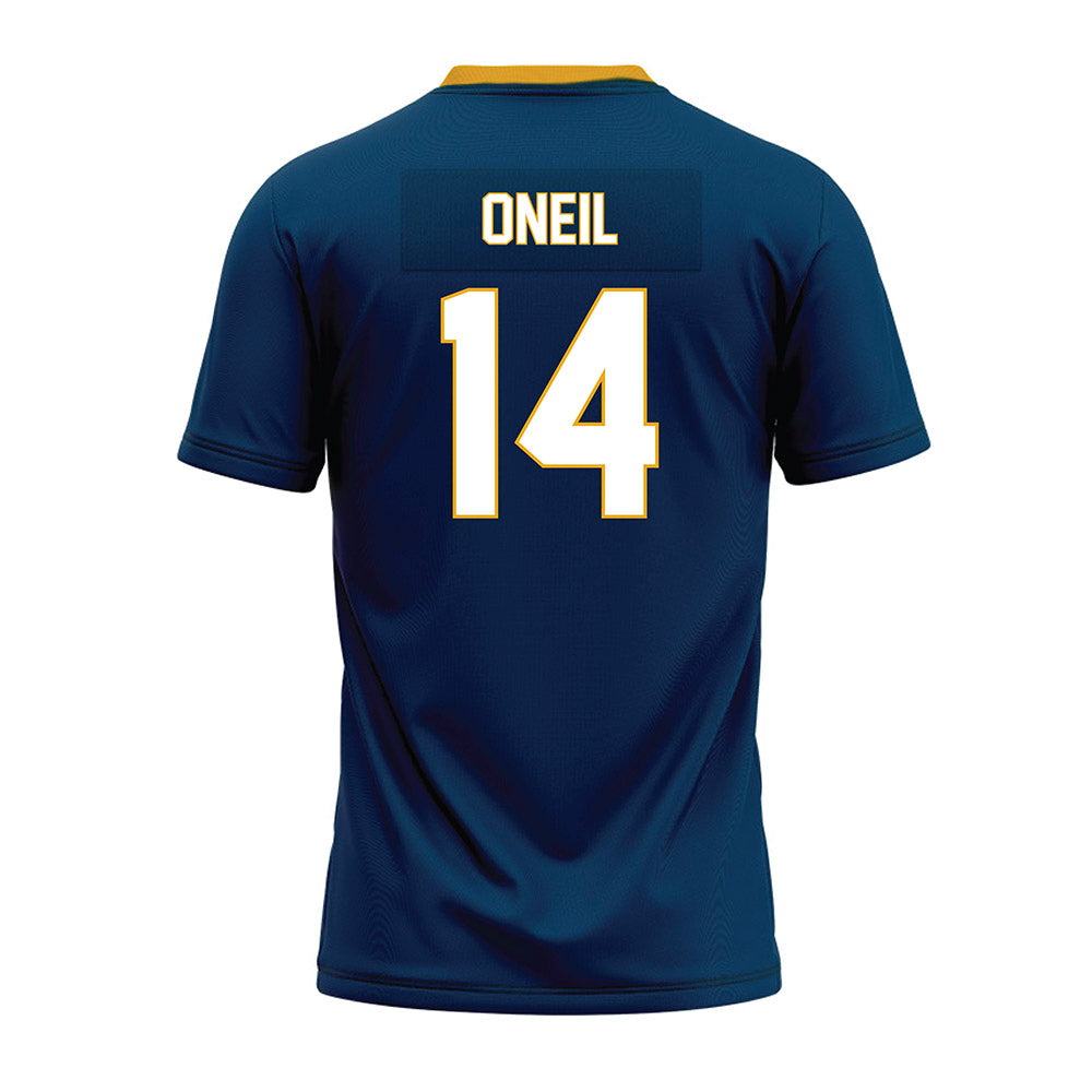 ETAMU - NCAA Football : Brent Oneil - Navy Premium Football Jersey-1