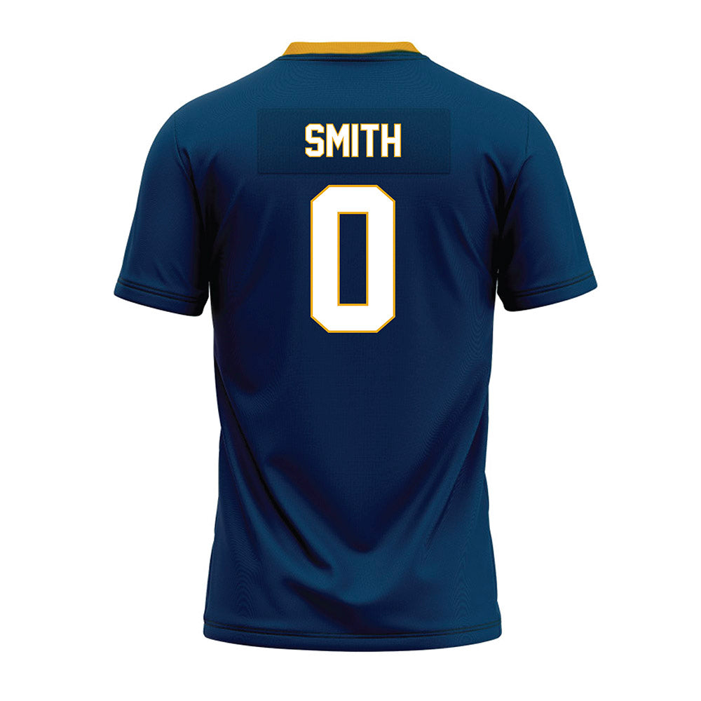 ETAMU - NCAA Football : Donavan Smith - Navy Premium Football Jersey-1