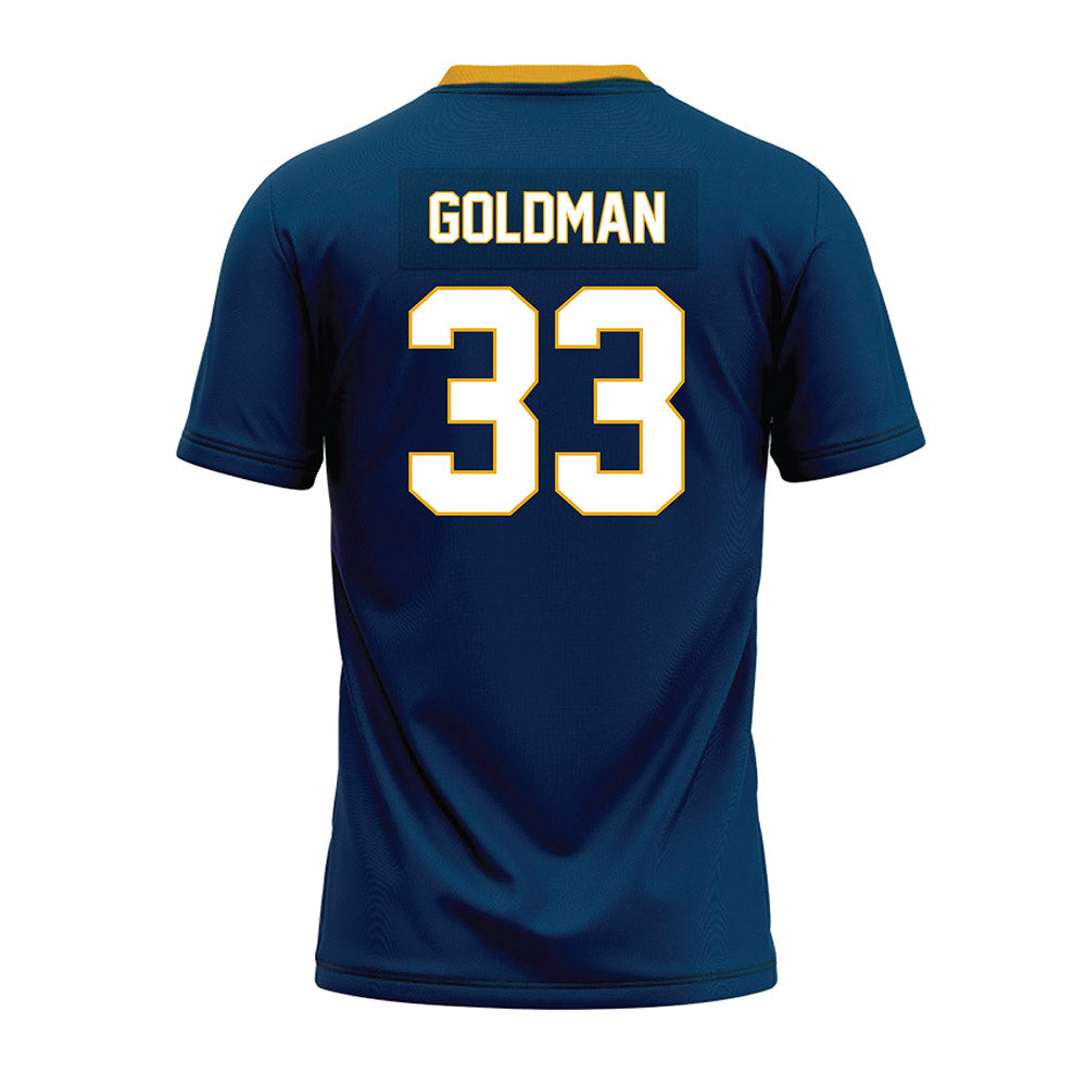 ETAMU - NCAA Football : Matthew Goldman - Navy Premium Football Jersey-1