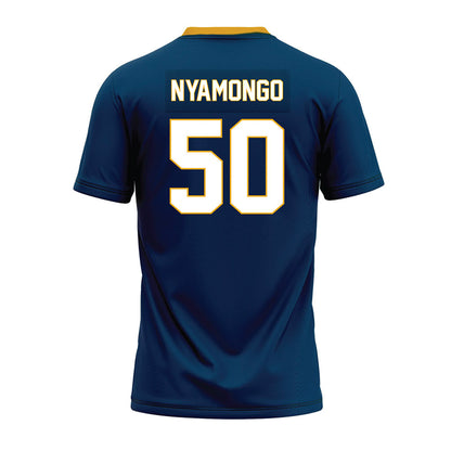ETAMU - NCAA Football : Joel Nyamongo - Navy Premium Football Jersey-1