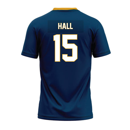 ETAMU - NCAA Football : Reggie Hall - Navy Premium Football Jersey-1