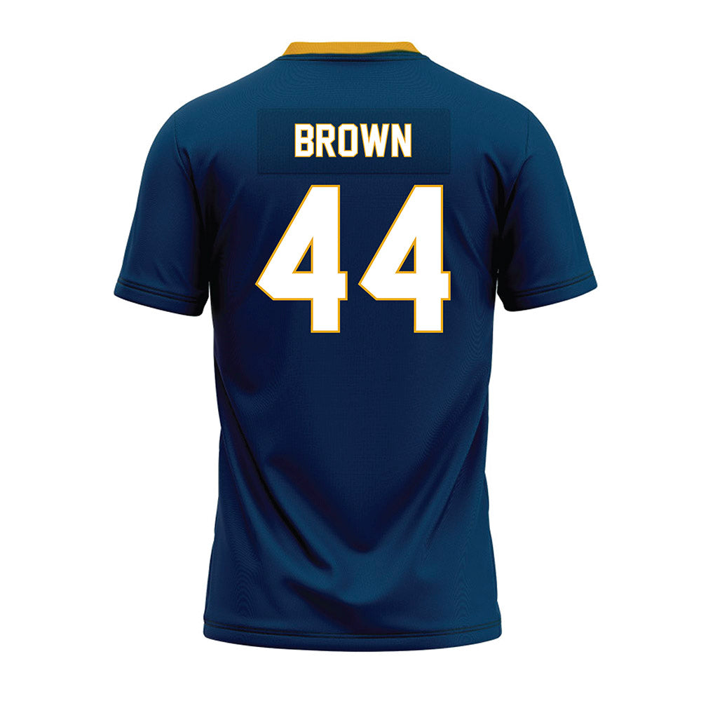 ETAMU - NCAA Football : Erron Brown - Navy Premium Football Jersey-1